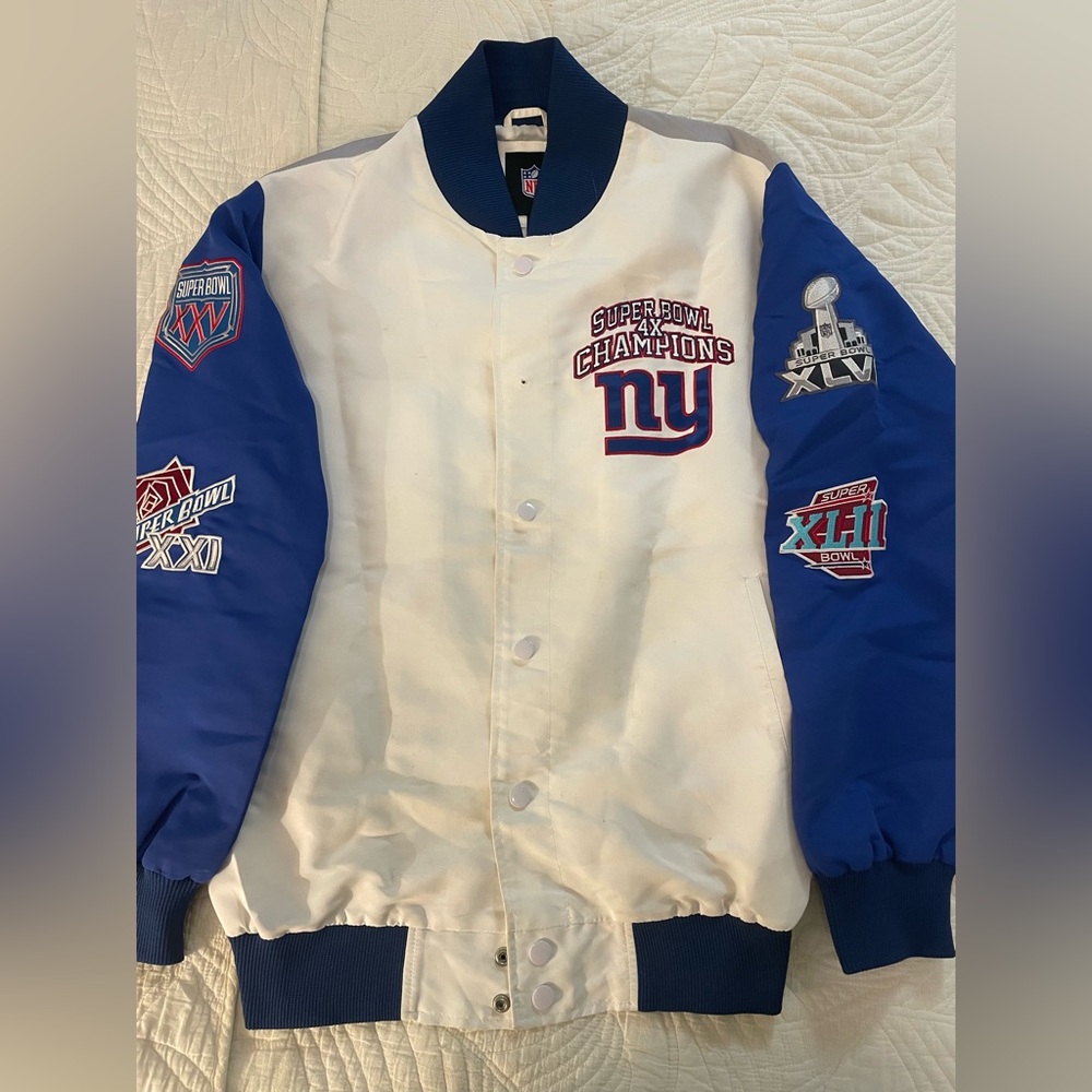 New York Giants 4x Super Bowl Champions Jacket